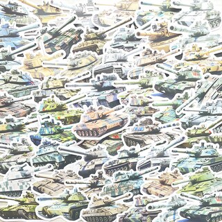 Foto 2 | Foto 2 | Juego De Pegatinas Para Vehículos Militares 50 Unidades Camuflaje Táctico - Venta Internacional.