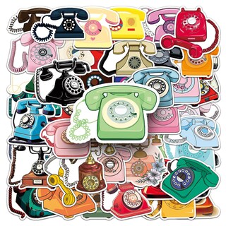 Foto 1 | Foto 1 | Pegatinas Retro Para Dispositivos Electrónicos 50 Unidades Impermeables Y Duraderas - Venta Internacional.