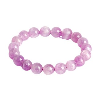Foto 1 | Foto 1 | Pulsera De Amatista De Kunzita Natural Para Mujer 8 Mm Grado Ice C - Venta Internacional.