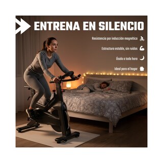 Foto 3 | Foto 3 | Bicicleta Spinning Fija Estatica Ejercicio Monitor Cardiaco Centurfit