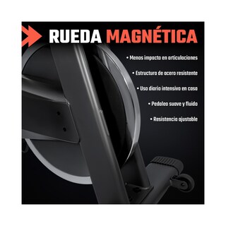 Foto 6 | Foto 6 | Bicicleta Spinning Fija Estatica Ejercicio Monitor Cardiaco Centurfit