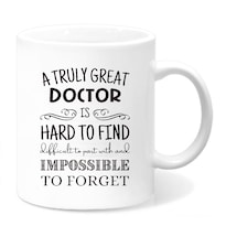 Taza De Cerámica Truly Great Doctor 350 Ml Ideal Para Médicos - Venta Internacional.