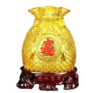 Foto 1 | Foto 1 | Bolsa De Resina Para Riqueza Banco De Monedas Home Piggy Bank Chinese Lucky M - Venta Internacional.