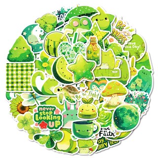 Foto 2 | Foto 2 | Juego De Pegatinas Con Dibujos Animados Con Temática Forestal Color Verde 50 Unidades - Venta Internacional.