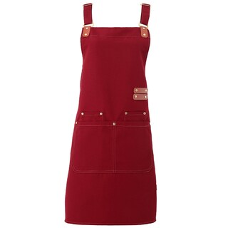 Foto 1 | Foto 1 | Delantal De Lona Impermeable Sin Mangas Con Diseño De Múltiples Bolsillos - Venta Internacional.