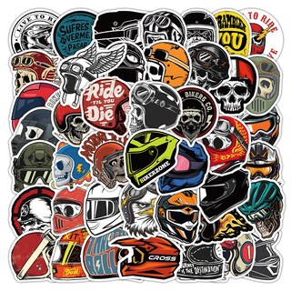 Foto 1 | Foto 1 | Colección Helmet Stickers Collection 50 Unidades Calcomanías De Vinilo Impermeables - Venta Internacional.