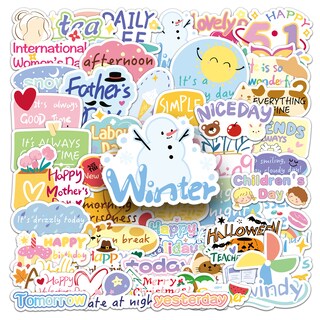 Foto 1 | Foto 1 | Paquete De Pegatinas Inspiradoras Y Motivacionales 200 Unidades Impermeables - Venta Internacional.