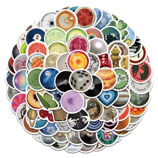 Foto 2 | Foto 2 | Set De Pegatinas Retro Doodle De Vinilo 50 Unidades Impermeables Y Duraderas - Venta Internacional.