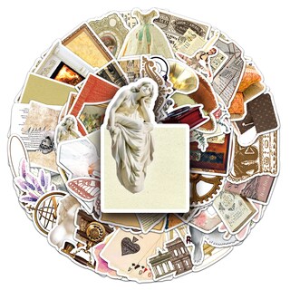 Foto 2 | Foto 2 | Pegatinas Kawaii Cartoon Doodle 50 Unidades Impermeables Y Duraderas - Venta Internacional.