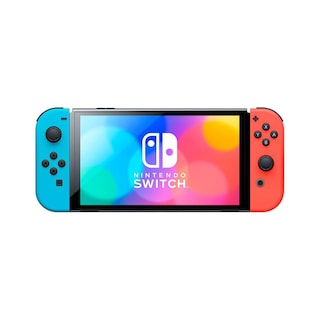 Foto 3 | Foto 3 | Nintendo Switch Oled 64gb Wi-fi Neón Azul / Rojo