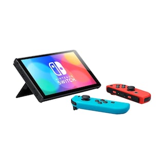 Foto 4 | Foto 4 | Nintendo Switch Oled 64gb Wi-fi Neón Azul / Rojo