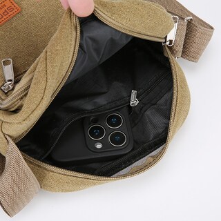 Foto 2 | Foto 2 | Bandolera De Lona Ligera Para Hombre 150 G - Venta Internacional.