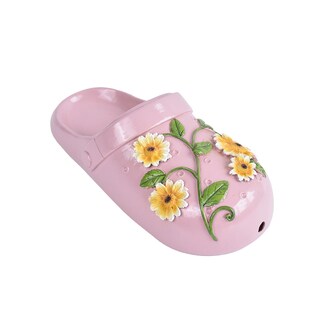Foto 1 | Foto 1 | Maceta Flowerpot Creative Slipper De Resina Para Zapatos 25 Cm Color Rosa - Venta Internacional.
