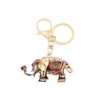 Llavero Crystal Elephant Para Mujer Y Hombre Aleación Anima - Venta Internacional.