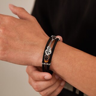 Foto 3 | Foto 3 | Pulsera De Acero Inoxidable Para Hombre Estilo Punk Rock - Venta Internacional.