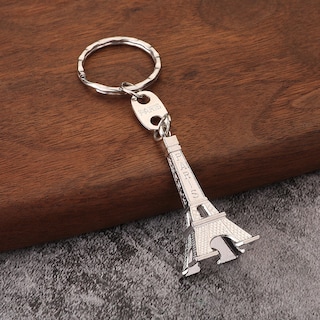 Foto 2 | Foto 2 | Llavero De Aleación De Zinc Metálico De La Torre Eiffel De París - Venta Internacional.