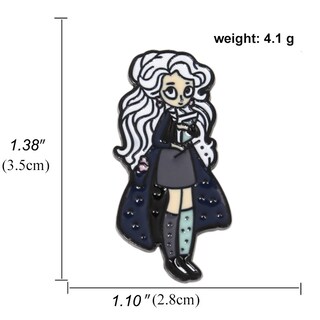 Foto 2 | Foto 2 | Brooch Pins Magical Professor Cartoon Girl Blusa De Aleación - Venta Internacional.