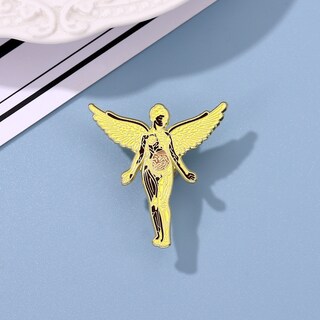 Foto 2 | Foto 2 | Broche Creative Angel Wing Abstract Freedom Goddess - Venta Internacional.