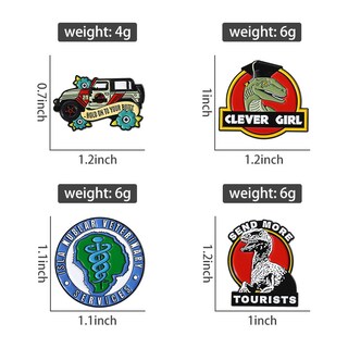 Foto 3 | Foto 3 | Set De Broches Insignias Creativas De Dibujos Animados De Dinosaurios - Venta Internacional.