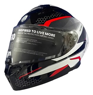 Foto 2 | Foto 2 | Casco Moto Integral Ilm Mf510 Lightning Certificado Moteros