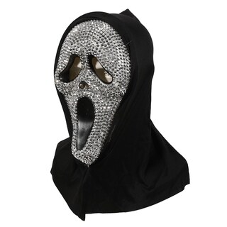Foto 2 | Foto 2 | Mascarilla Crystal Screaming Ghost Sparkling Pvc Halloween - Venta Internacional.