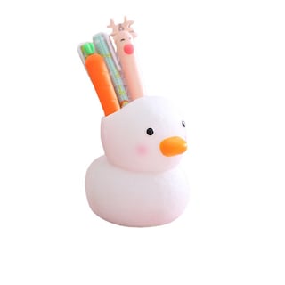 Foto 1 | Foto 1 | Soporte Para Bolígrafos Bonito Diseño De Pato Plástico Para Escritorio Y Organizador De Lápices - Venta Internacional.
