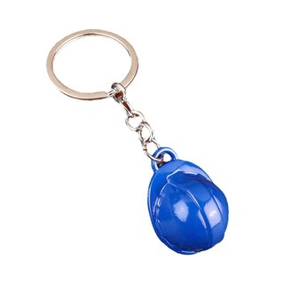 Foto 1 | Foto 1 | Minicasco De Seguridad Con Llavero Diseño De Casco De Aleación De Zinc Azul - Venta Internacional.