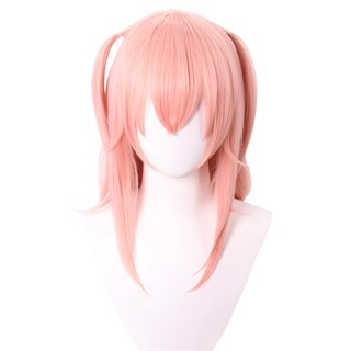 Foto 1 | Foto 1 | Peluca Genérica Para Cosplay Rosa Claro Longitud Media 40 Cm - Venta Internacional.
