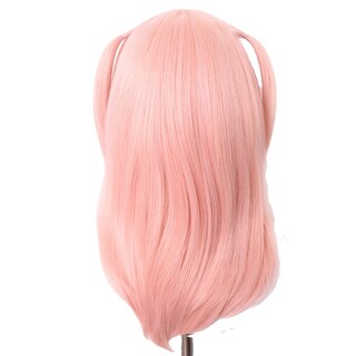 Foto 2 | Foto 2 | Peluca Genérica Para Cosplay Rosa Claro Longitud Media 40 Cm - Venta Internacional.