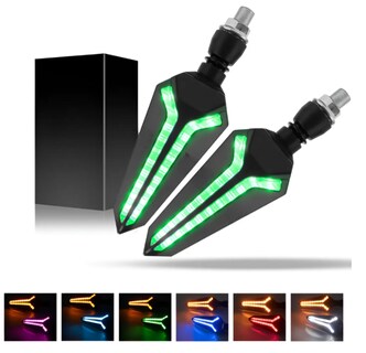 Foto 4 | Foto 4 | Direccionales Led Moto Modelo Verde