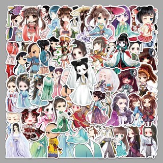 Foto 1 | Foto 1 | Paquete De Pegatinas De Vinilo Con Dibujos Animados De Estilo Chino 59 Unidades - Venta Internacional.