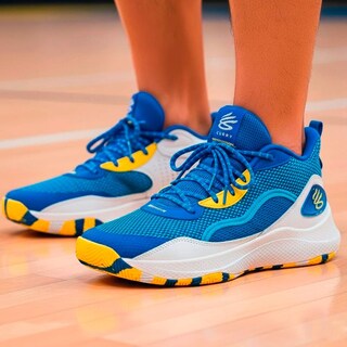 Foto 7 | Foto 7 | Tenis Under Armour Curry 3z 24 - 3027626400 - Azul - Hombre Azul