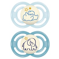 Chupete Mam Perfect Night Que Brilla En La Oscuridad 6-16 Meses Paquete Con 2 - Venta Internacional.