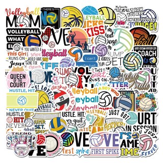 Foto 2 | Foto 2 | Calcomanías De Vinilo Para Deportes De Voleibol Impermeables (50 Unidades) - Venta Internacional.