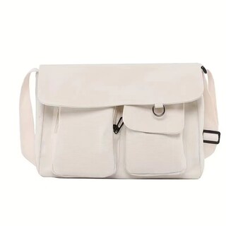 Foto 1 | Foto 1 | Bandolera De Lona Para Mujer De Gran Capacidad Con Estampado De Margaritas - Venta Internacional.