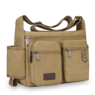 Foto 2 | Foto 2 | Bandolera De Lona De Gran Capacidad Para Hombre De 30 X 11 X 21 Cm - Venta Internacional.