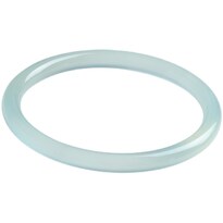 Pulsera De Calcedonia Azul Cielo Helado Para Mujer Jade Natural Rou - Venta Internacional.