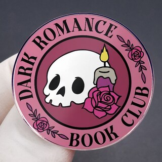 Foto 3 | Foto 3 | Broche Dark Romance Book Club Skeleton Skull Alloy - Venta Internacional.
