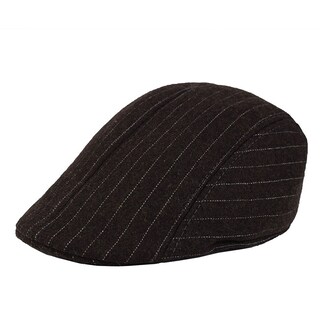Foto 1 | Foto 1 | Gorro De Lana Gatsby Newsboy Con Gorra Plana A Rayas Para Hombre - Venta Internacional.