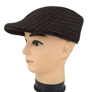 Foto 2 | Foto 2 | Gorro De Lana Gatsby Newsboy Con Gorra Plana A Rayas Para Hombre - Venta Internacional.