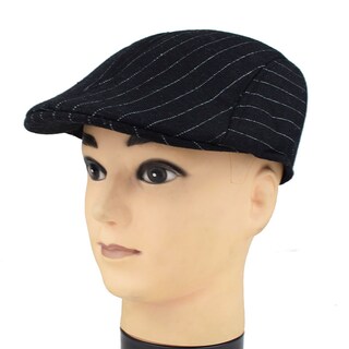 Foto 3 | Foto 3 | Gorro De Lana Gatsby Newsboy Con Gorra Plana A Rayas Para Hombre - Venta Internacional.