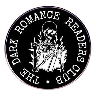 Foto 1 | Foto 1 | Broche Dark Romance Readers Club Skeleton Redondo Negro - Venta Internacional.