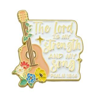 Foto 1 | Foto 1 | Broche Alfileres Para Blusa El Señor Es Mi Fuerza Y Mi Canción - Venta Internacional.