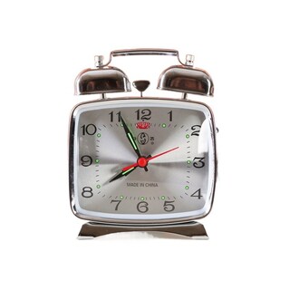 Foto 1 | Foto 1 | Despertador Mecánico Vintage Con Campanas Gemelas De 15 X 10 Cm - Venta Internacional.