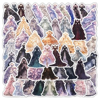Foto 1 | Foto 1 | Pegatinas De Lujo Para Vestido De Princesa 55 Unidades De Vinilo Impermeables - Venta Internacional.