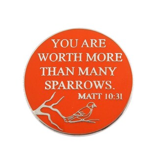 Foto 1 | Foto 1 | Broche De Aleación You Are Vales Más Que Muchos Gorriones - Venta Internacional.