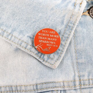 Foto 2 | Foto 2 | Broche De Aleación You Are Vales Más Que Muchos Gorriones - Venta Internacional.
