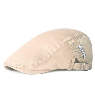 Foto 1 | Foto 1 | Gorra Unisex Gatsby Newsboy Con Gorra Plana Y Paneles De Malla Color Beige - Venta Internacional.