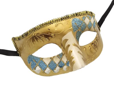 Foto 2 | Foto 2 | Mascarilla Veneciana De Media Cara Carnaval Halloween - Venta Internacional.