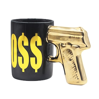 Foto 2 | Foto 2 | Taza De Cerámica Boss Gun Handle 350 Ml Taza De Café Negra - Venta Internacional.